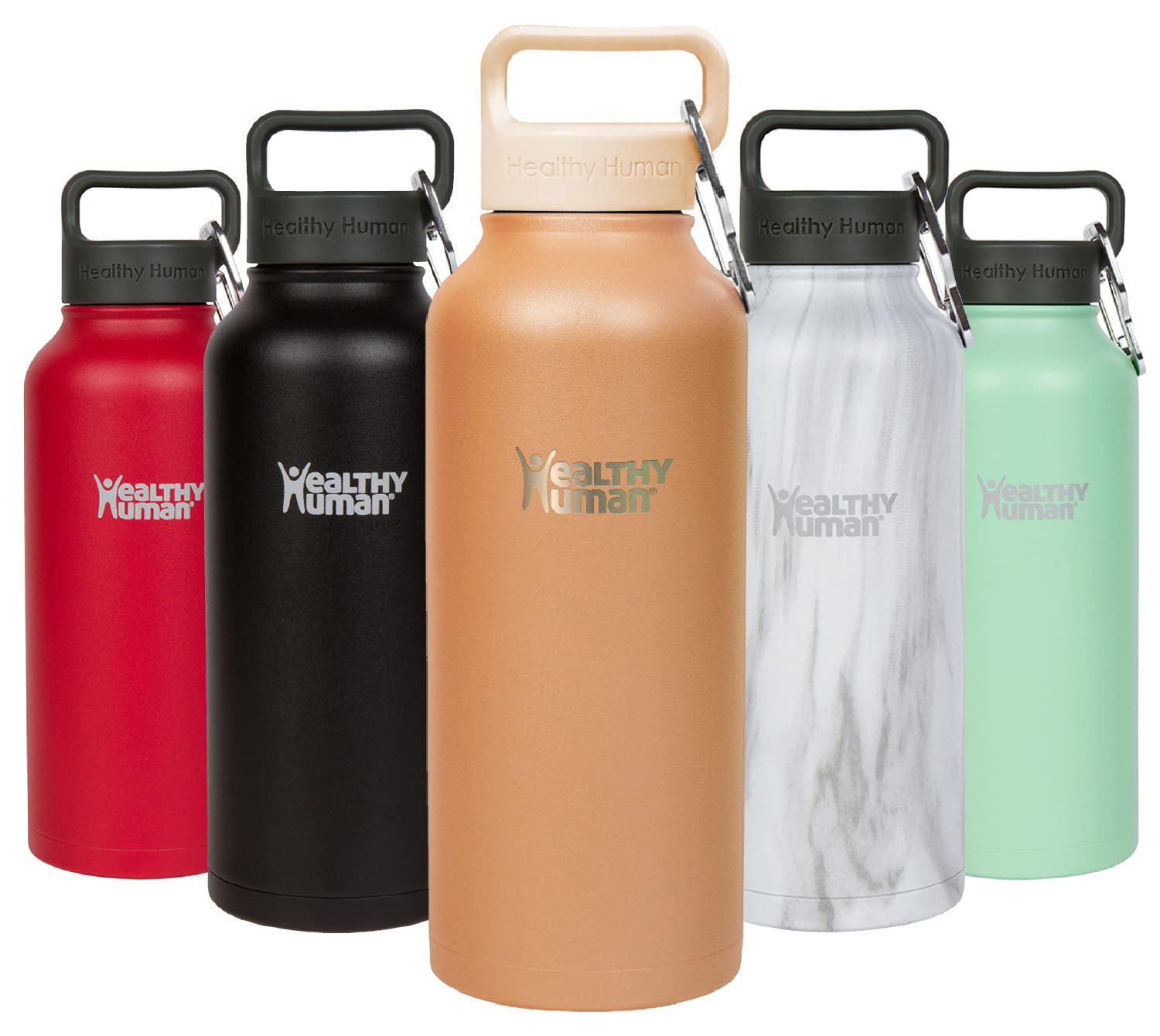 Amazon.com: Healthy Human Stainless Steel Water Bottle | Double